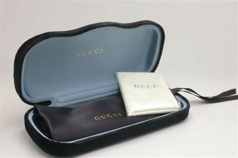 gucci glasses case velvet the realreal|Gucci glasses case price.